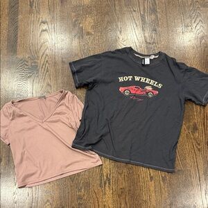 Black Graphic Tee for woman’s XS oversized